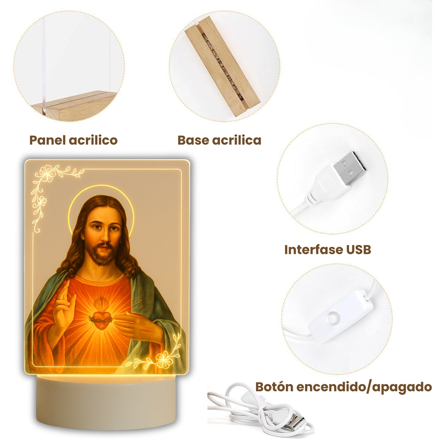 LÁMPARA RELIGIOSA | DEVOCIÓN Y FÉ