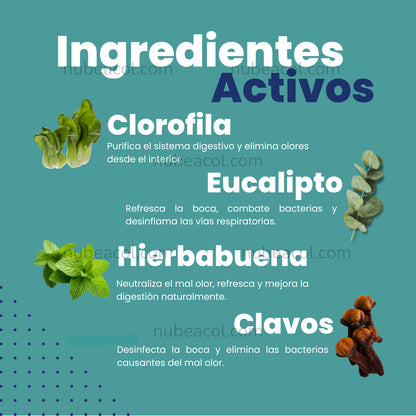 TRATAMIENTO PARA EL MAL ALIENTO X2 UNIDADES
