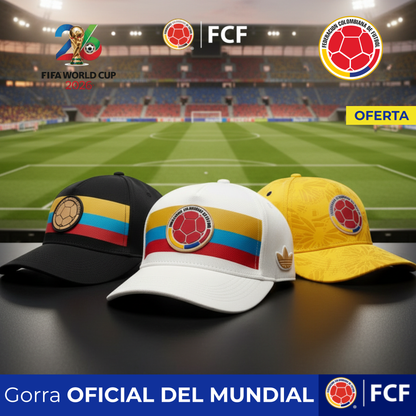 Gorra edición Mundial 2026 | Colombia Premium