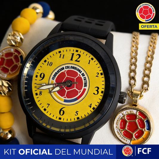 KIT RELOJ OFICIAL COLOMBIA| MUNDIAL 2026