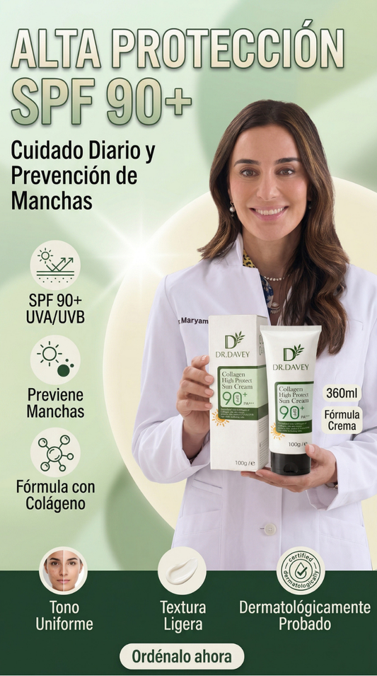 Protector Solar Colageno DR.DAVEY FPS 90