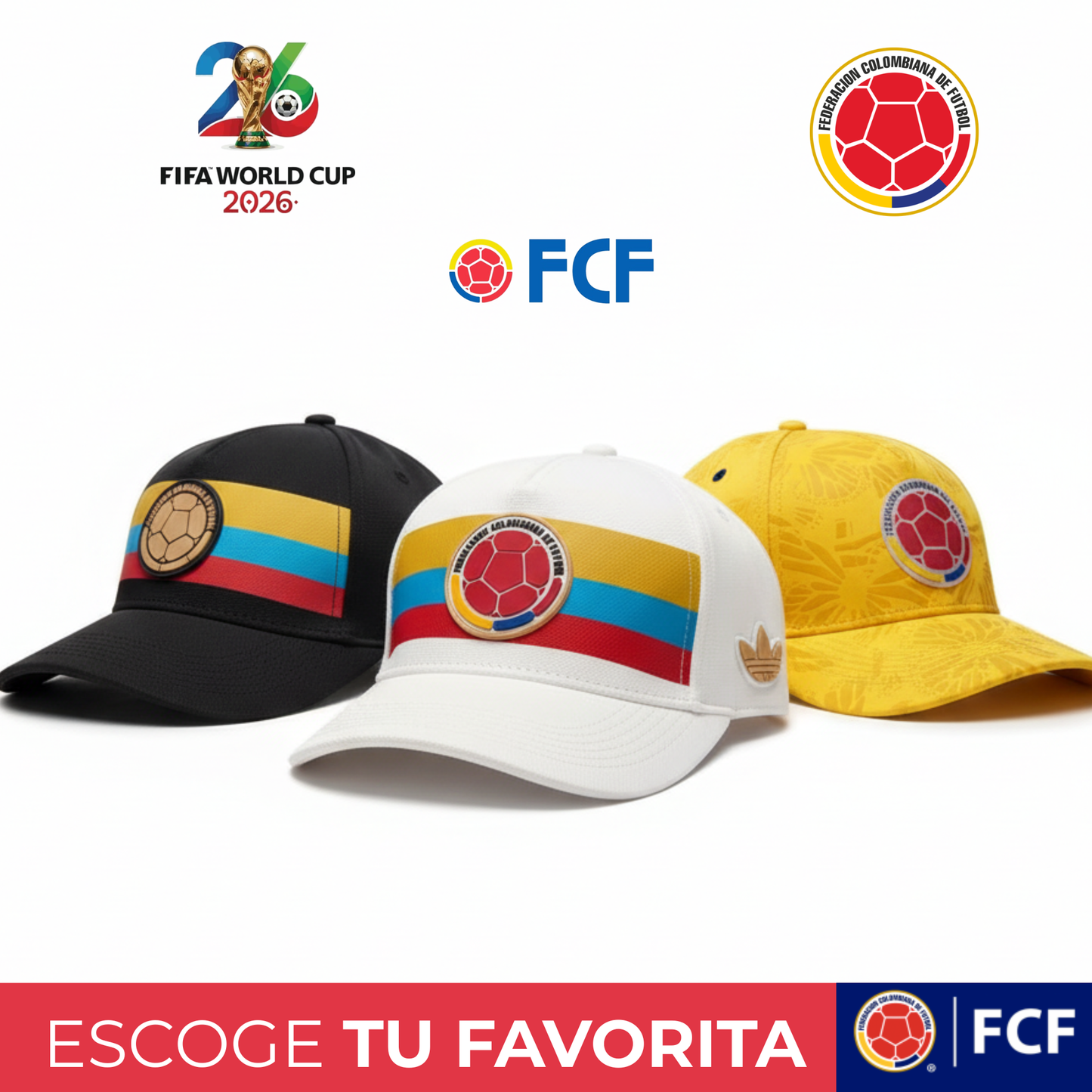 Gorra edición Mundial 2026 | Colombia Premium