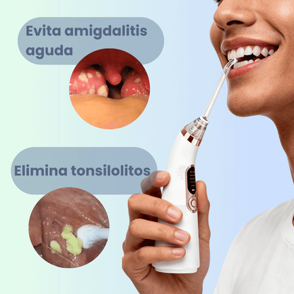 Kit eliminador de tonsilolitos | Elimina el mal aliento