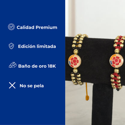 Manilla Selección Colombia | Edición Luxury en baño de oro