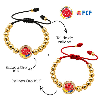 Manilla Selección Colombia | Edicion Kids | Oro 18k