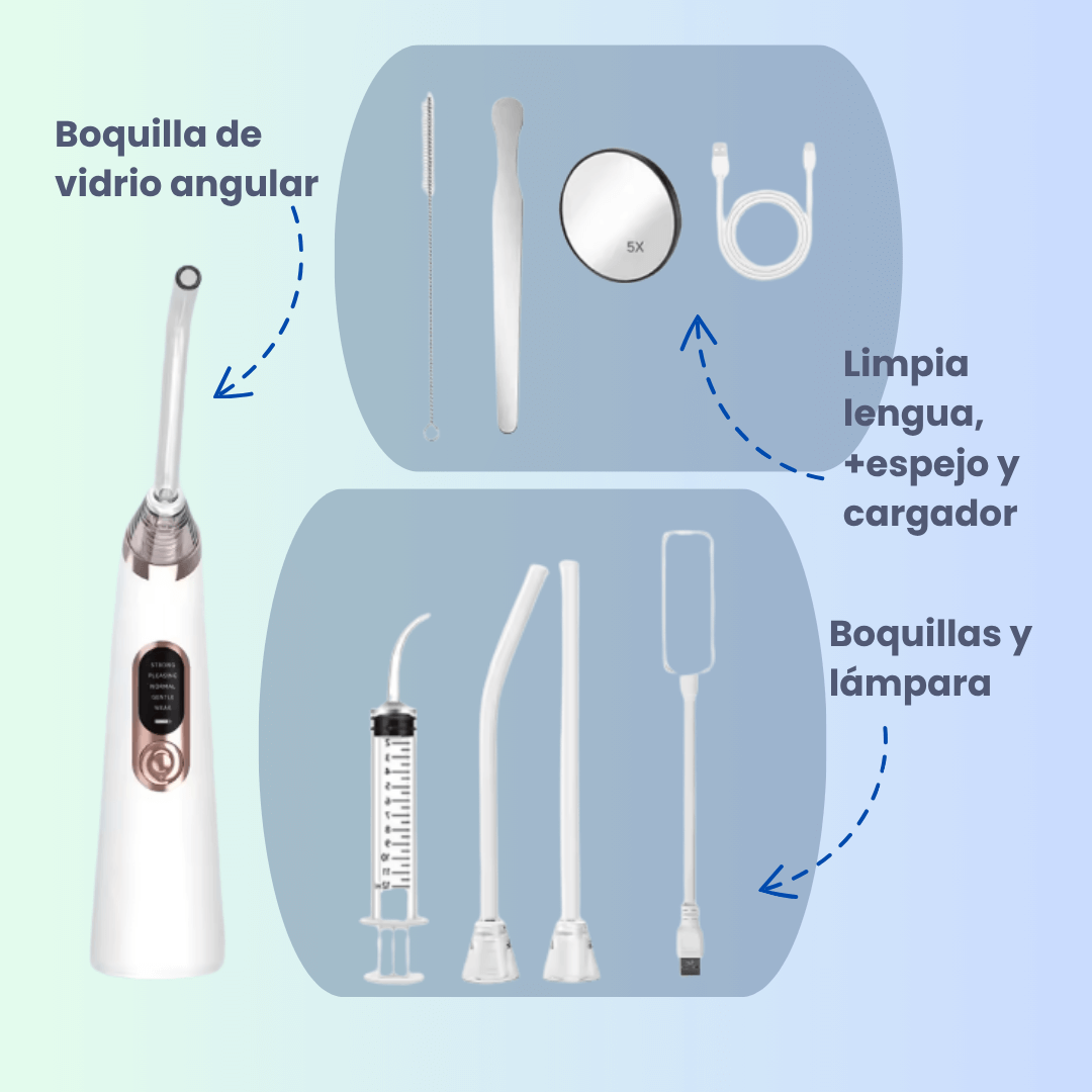 Kit eliminador de tonsilolitos | Elimina el mal aliento