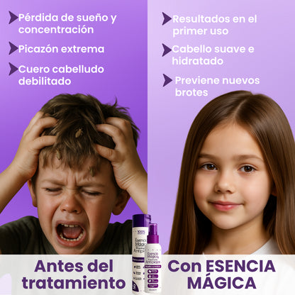 KIT ANTIPIOJOS | Elimina y previene piojos y liendres