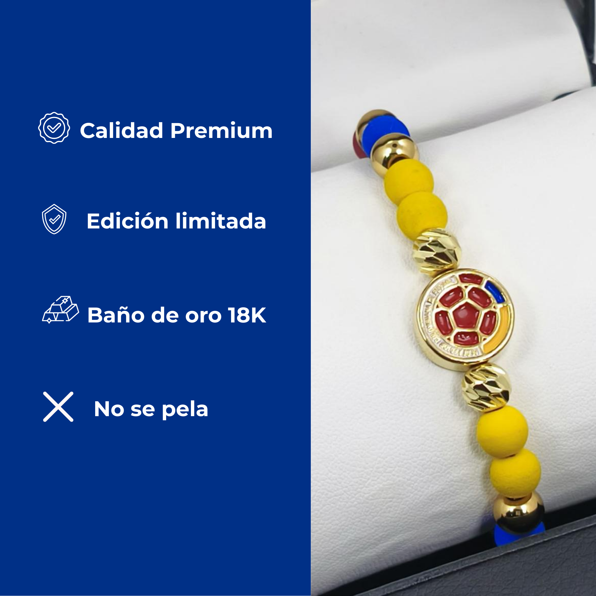 Manilla Selección Colombia en la muñeca