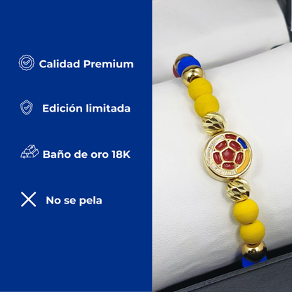 Manilla Oficial Selección Colombia | Baño de Oro 18k