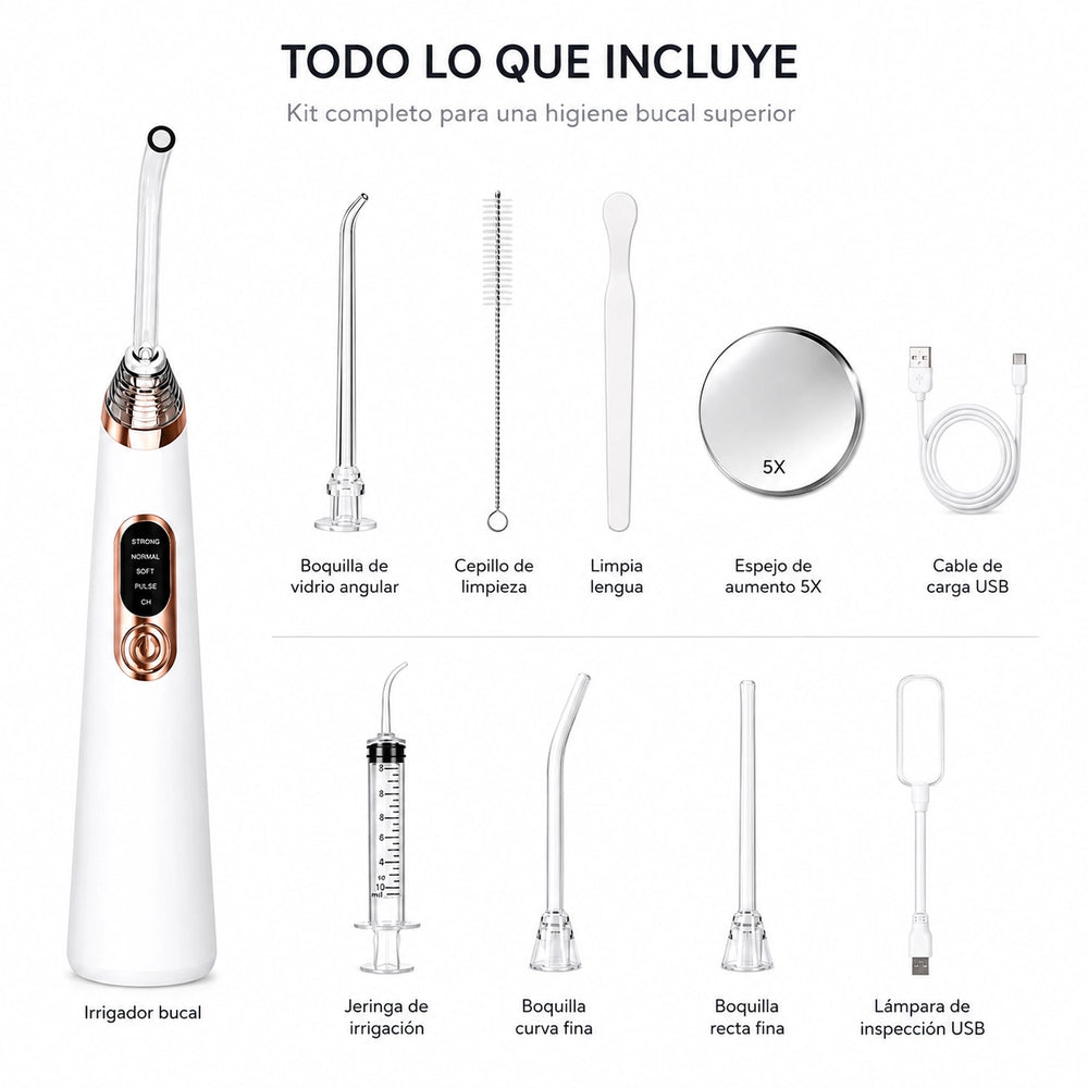 Kit eliminador de tonsilolitos | Elimina el mal aliento